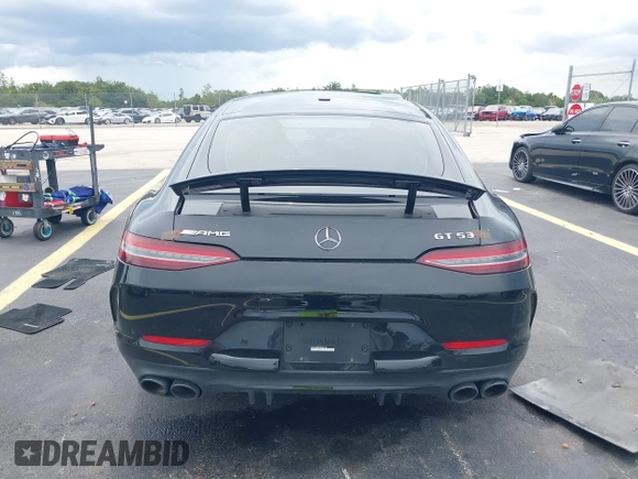 2022 Mercedes-Benz AMG GT 53 z VIN W1K7X6BB6NA045124, wystawiony jako IAAI lot #42637008 z przebiegiem Nie podano mil oraz . Historia ofert i sprzedaży dostępna na DreamBid. Obrazek 16.
