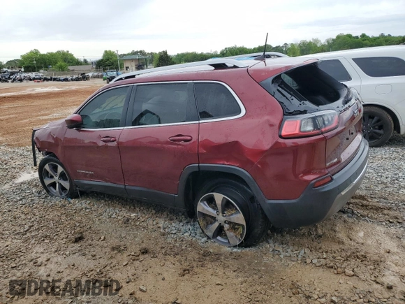 2019 Jeep Cherokee Limited с VIN 1C4PJLDB3KD381282, выставлен на аукционе Copart как лот 54244145 с пробегом 82 319 миль миль и Списание • Salvage title. История ставок и продаж доступна на DreamBid. Изображение 2.