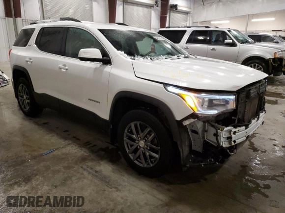 2019 GMC Acadia SLT with VIN 1GKKNULS6KZ269279, listed as a Copart auction lot 44393285 with 93,110 mi miles and Salvage Title. Bid and sale history available at DreamBid. Image 4.