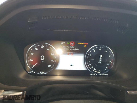 2018 Volvo XC60 Inscription with VIN YV4A22RLXJ1042353, listed as a Copart auction lot 46524545 with 41,884 mi miles and Salvage Title. Bid and sale history available at carsss.com. Image 9.