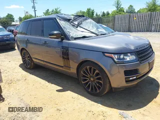 2016 Land Rover Range Rover Supercharged z VIN SALGS2EF8GA265487, wystawiony jako IAAI lot #42288096 z przebiegiem 55 878 mil mil oraz . Historia ofert i sprzedaży dostępna na DreamBid. Obrazek 1.