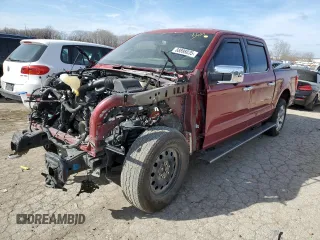 2023 Ford F-150 XL with VIN 1FTFW1E50PFB52208, listed as a Copart auction lot 88898035 with 25,327 mi miles and Salvage Title. Bid and sale history available at carsss.com. Image 1.