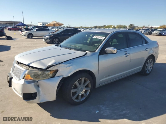 2006 Lincoln Zephyr with VIN 3LNHM26176R620612, listed as a Copart auction lot 81516224 with 85,866 mi miles and Salvage Title. Bid and sale history available at carsss.com. Image 1.