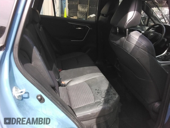 2023 Toyota RAV4 Hybrid XSE with VIN 2T3E6RFV6PW038320, listed as a Copart auction lot 46690615 with Not provided miles and Salvage title. Bid and sale history available at DreamBid. Image 12.