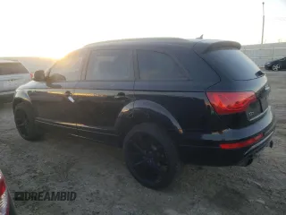 2015 Audi Q7 Vorsprung Edition with VIN WA1WGCFE5FD012716, listed as a Copart auction lot 46939455 with 151,612 mi miles and Salvage title. Bid and sale history available at DreamBid. Image 2.