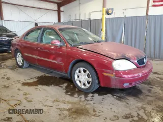 2002 Mercury Sable GS with VIN 1MEFM50U72G650578, listed as a Copart auction lot 62320635 with 74,043 mi miles and Salvage title. Bid and sale history available at DreamBid. Image 4.