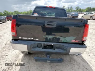 2013 GMC Sierra 1500 SLE with VIN 3GTP1VE0XDG355146, listed as a Copart auction lot 61967045 with 99,095 mi miles and Salvage title. Bid and sale history available at DreamBid. Image 6.