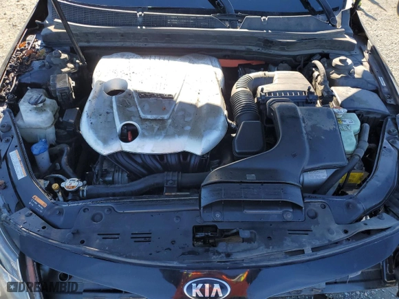 2015 Kia Optima Hybrid with VIN KNAGM4AD4F5082061, listed as a Copart auction lot 86454404 with 0 mi miles and Salvage Title. Bid and sale history available at carsss.com. Image 11.