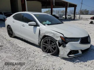 2019 Acura TLX w/A-Spec Pkg with VIN 19UUB1F61KA003243, listed as a Copart auction lot 43837293 with 78,383 mi miles. Bid and sale history available at carsss.com. Image 4.