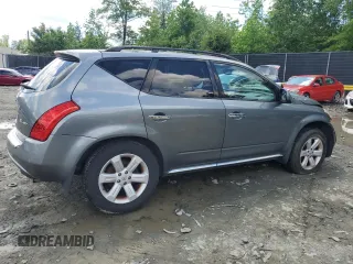 2007 Nissan Murano SL z VIN JN8AZ08W47W645765, wystawiony jako Copart lot #57351075 z przebiegiem 158 467 mil mil oraz Szkoda całkowita • Salvage title. Historia ofert i sprzedaży dostępna na DreamBid. Obrazek 3.