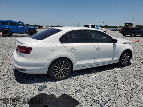 2016 Volkswagen Jetta Sport z VIN 3VWD17AJ8GM331542, wystawiony jako Copart lot #56717875 z przebiegiem 95 780 mil mil oraz Nie do naprawy • Non repairable. Historia ofert i sprzedaży dostępna na DreamBid. Obrazek 3.