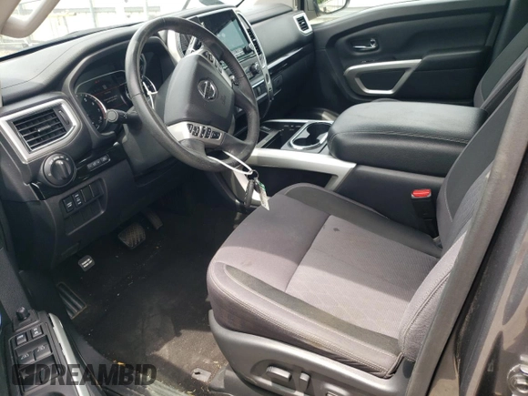 2020 Nissan Titan Platinum Reserve z VIN 1N6AA1EF1LN508633, wystawiony jako Copart lot #54740695 z przebiegiem 50 022 mil mil oraz Szkoda całkowita • Salvage title. Historia ofert i sprzedaży dostępna na DreamBid. Obrazek 7.