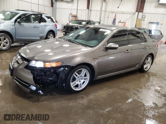 2007 Acura TL with VIN 19UUA66277A024313, listed as a Copart auction lot 45294505 with 208,642 mi miles and Non Repairable. Bid and sale history available at carsss.com. Image 1.