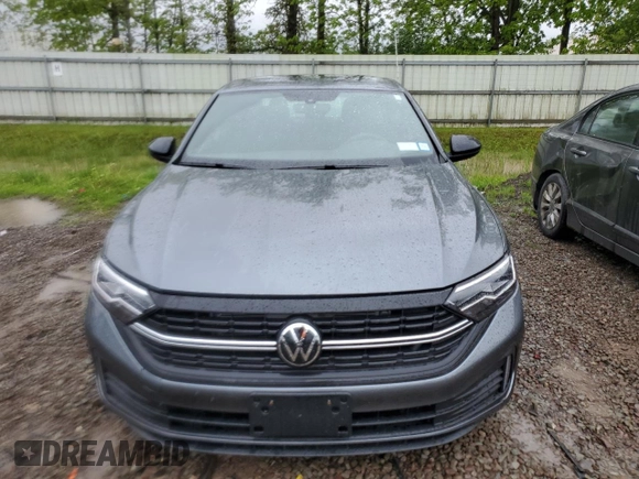 2023 Volkswagen Jetta Sport with VIN 3VWBM7BU8PM047576, listed as a Copart auction lot 57464945 with 38,214 mi miles and Salvage title. Bid and sale history available at DreamBid. Image 5.