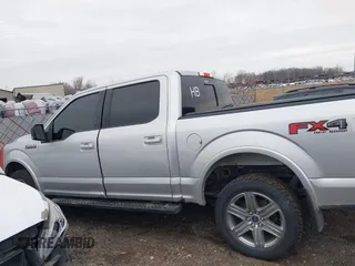 2019 Ford F-150 XL with VIN 1FTEW1E45KFB55357, listed as a IAAI auction lot 41708291 with 114,099 mi miles. Bid and sale history available at carsss.com. Image 14.