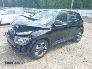 2024 Hyundai Venue Limited with VIN KMHRC8A30RU296273, listed as a IAAI auction lot 42267199 with 10,975 mi miles and . Bid and sale history available at DreamBid. Image 2.