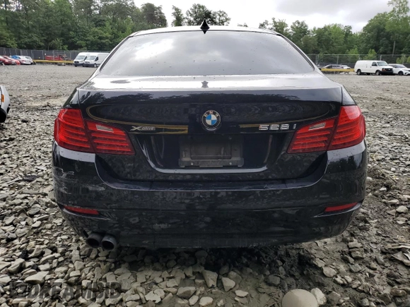 2015 BMW 5 Series 528i xDrive with VIN WBA5A7C5XFD623143, listed as a Copart auction lot 59965445 with 153,029 mi miles and Salvage title. Bid and sale history available at DreamBid. Image 6.