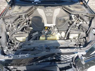 2018 Infiniti Q50 Red Sport 400 with VIN JN1FV7AP0JM461227, listed as a IAAI auction lot 42308384 with 100,694 mi miles and . Bid and sale history available at DreamBid. Image 10.