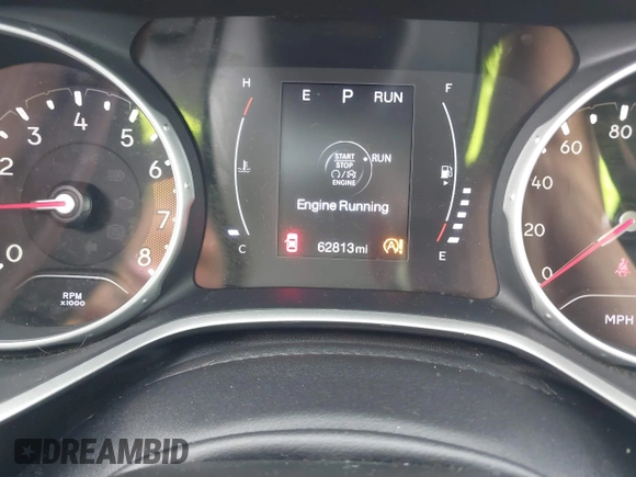 2019 Jeep Compass Altitude z VIN 3C4NJCBB6KT809494, wystawiony jako IAAI lot #42398252 z przebiegiem 62 813 mil mil oraz . Historia ofert i sprzedaży dostępna na DreamBid. Obrazek 15.