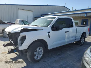 2021 Ford F-150 XL with VIN 1FTEX1C54MFC12112, listed as a Copart auction lot 61277123 with 51,836 mi miles and Salvage title. Bid and sale history available at DreamBid. Image 1.