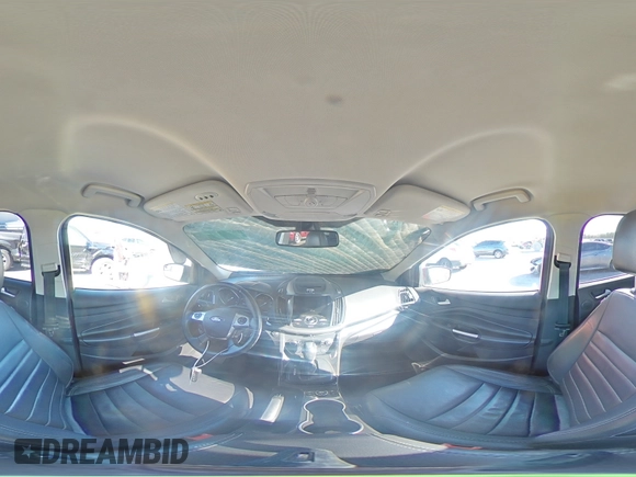 2015 Ford Escape Titanium with VIN 1FMCU9J92FUC04850, listed as a Copart auction lot 47114845 with 133,011 mi miles and Salvage Title. Bid and sale history available at DreamBid. Image 15.