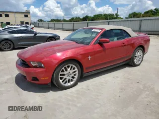 2012 Ford Mustang V6 with VIN 1ZVBP8EMXC5255516, listed as a Copart auction lot 54725125 with 125,901 mi miles and Salvage title. Bid and sale history available at DreamBid. Image 1.