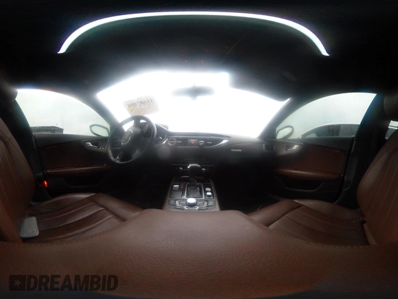 2013 Audi A7 3.0 Prestige with VIN WAU2GAFC4DN021984, listed as a IAAI auction lot 41687095 with 55,307 mi miles. Bid and sale history available at carsss.com. Image 18.