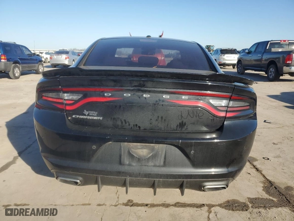 2017 Dodge Charger SE with VIN 2C3CDXBGXHH542352, listed as a Copart auction lot 47591335 with 225,089 mi miles and Salvage Title. Bid and sale history available at carsss.com. Image 6.