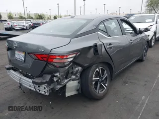 2024 Nissan Sentra SV with VIN 3N1AB8CV3RY229959, listed as a IAAI auction lot 42087589 with 7,316 mi miles and . Bid and sale history available at DreamBid. Image 4.