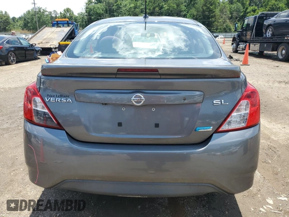2016 Nissan Versa S with VIN 3N1CN7APXGL854562, listed as a Copart auction lot 60080515 with 156,360 mi miles and Salvage title. Bid and sale history available at DreamBid. Image 6.
