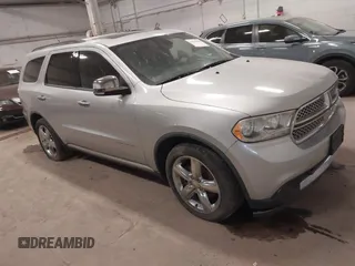 2011 Dodge Durango Citadel with VIN 1D4SE5GT6BC594914, listed as a IAAI auction lot 41838000 with 201,610 mi miles. Bid and sale history available at carsss.com. Image 1.