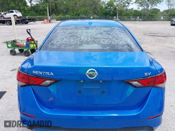 2020 Nissan Sentra SV with VIN 3N1AB8CV6LY266821, listed as a IAAI auction lot 42611492 with 57,362 mi miles and . Bid and sale history available at DreamBid. Image 17.