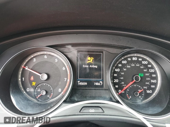 2019 Volkswagen Atlas SE with VIN 1V2WR2CA2KC546430, listed as a Copart auction lot 54391785 with 145,839 mi miles and Salvage title. Bid and sale history available at DreamBid. Image 9.