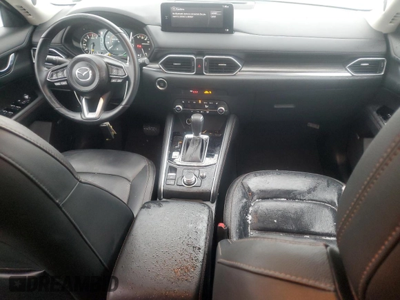 2023 Mazda CX-5 2.5 S Premium Package with VIN JM3KFBDM2P0221164, listed as a Copart auction lot 44208325 with 17,071 mi miles and Salvage Title. Bid and sale history available at carsss.com. Image 8.