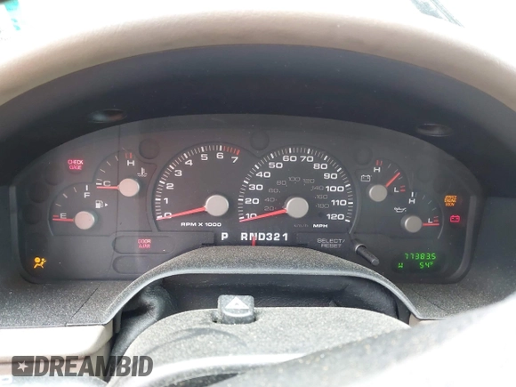 2003 Ford Explorer XLT с VIN 1FMZU73K43UC09140, выставлен на аукционе IAAI как лот 42311104 с пробегом 77 383 миль миль и . История ставок и продаж доступна на DreamBid. Изображение 7.