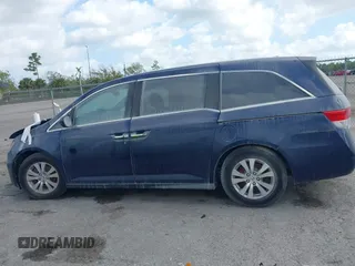 2015 Honda Odyssey EX-L z VIN 5FNRL5H65FB090177, wystawiony jako IAAI lot #41575419 z przebiegiem 128 582 mil mil oraz . Historia ofert i sprzedaży dostępna na DreamBid. Obrazek 14.