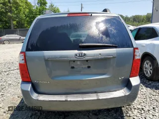 2008 Kia Sedona LX with VIN KNDMB233186248098, listed as a Copart auction lot 50061414 with 235,832 mi miles and Clean Title. Bid and sale history available at carsss.com. Image 6.