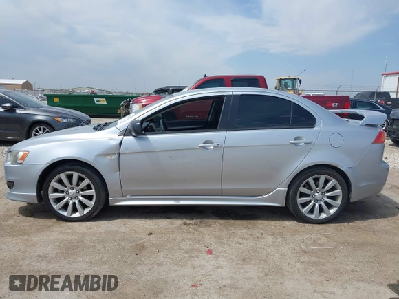 2008 Mitsubishi Lancer GTS with VIN JA3AU86U28U026507, listed as a IAAI auction lot 42033357 with 153,589 mi miles. Bid and sale history available at carsss.com. Image 14.
