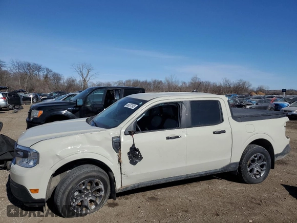 2024 Ford Maverick XLT z VIN 3FTTW8H31RRA44448, wystawiony jako Copart lot #46637395 z przebiegiem 28 843 mil mil oraz Szkoda całkowita • Salvage title. Historia ofert i sprzedaży dostępna na DreamBid. Obrazek 1.