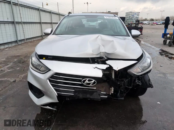 2022 Hyundai Accent SE with VIN 3KPC24A61NE154863, listed as a Copart auction lot 51005035 with 63,612 mi miles and Salvage Title. Bid and sale history available at carsss.com. Image 13.