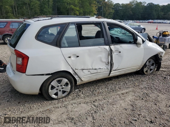 2009 Kia Rondo LX Base with VIN KNAFG528397259136, listed as a Copart auction lot 75529894 with 110,680 mi miles and Salvage Title. Bid and sale history available at carsss.com. Image 3.