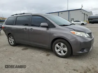 2017 Toyota Sienna LE Auto Access Seat with VIN 5TDKZ3DC4HS831577, listed as a Copart auction lot 47411595 with 115,621 mi miles and Salvage Title. Bid and sale history available at DreamBid. Image 4.