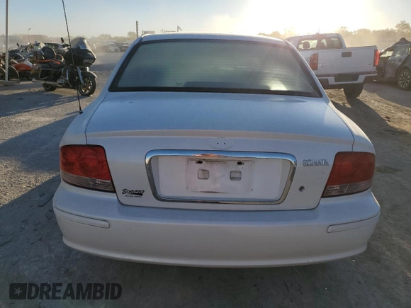 2003 Hyundai Sonata with VIN KMHWF25H53A755111, listed as a Copart auction lot 76359094 with 139,466 mi miles and Salvage Title. Bid and sale history available at carsss.com. Image 6.