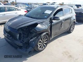 2018 Kia Sportage EX with VIN KNDPN3AC7J7373183, listed as a IAAI auction lot 41169417 with 174,423 mi miles and . Bid and sale history available at DreamBid. Image 23.