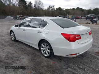 2014 Acura RLX with VIN JH4KC1F39EC004897, listed as a IAAI auction lot 41737436 with 101,104 mi miles. Bid and sale history available at carsss.com. Image 3.