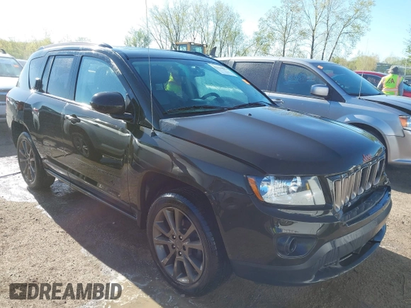 2016 Jeep Compass 75th Anniversary with VIN 1C4NJCBB4GD785189, listed as a IAAI auction lot 42139851 with 162,992 mi miles and . Bid and sale history available at DreamBid. Image 1.