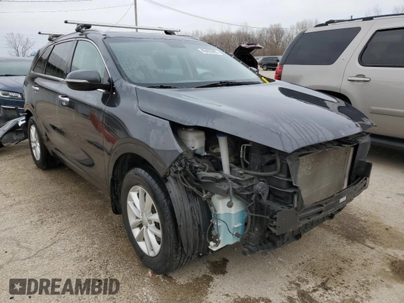 2018 Kia Sorento LX with VIN 5XYPG4A38JG387869, listed as a Copart auction lot 49465695 with 99,921 mi miles and Salvage Title. Bid and sale history available at carsss.com. Image 4.