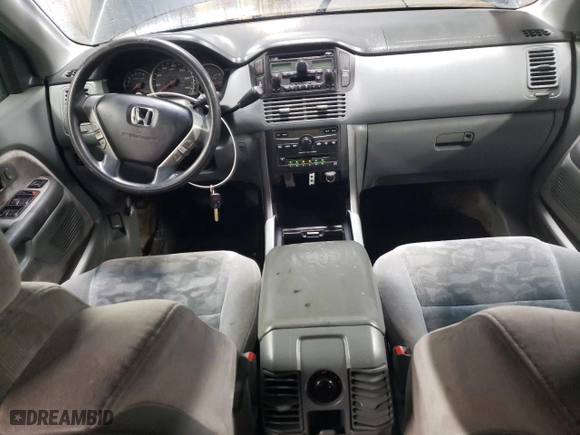 2005 Honda Pilot EX with VIN 5FNYF18485B035733, listed as a Copart auction lot 45552935 with 199,749 mi miles and Salvage Title. Bid and sale history available at carsss.com. Image 8.