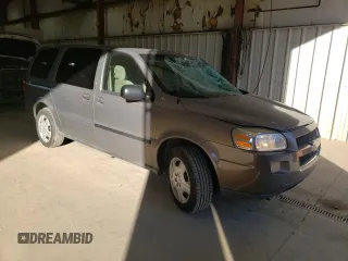 2006 Chevrolet Uplander LS Fleet with VIN 1GNDV23L96D185243, listed as a Copart auction lot 86145954 with 141,368 mi miles and Salvage Title. Bid and sale history available at carsss.com. Image 4.
