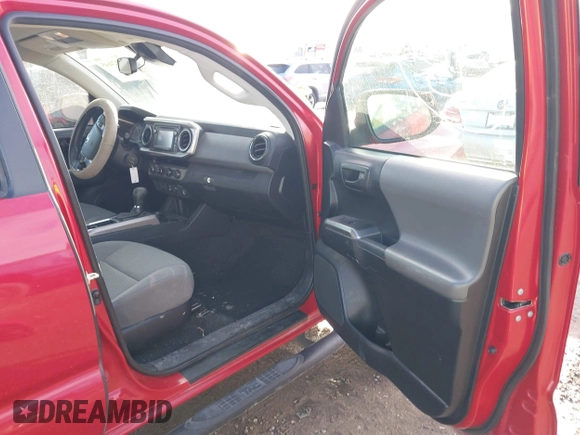 2018 Toyota Tacoma SR with VIN 3TMCZ5AN2JM134145, listed as a IAAI auction lot 41124645 with 61,302 mi miles. Bid and sale history available at carsss.com. Image 5.